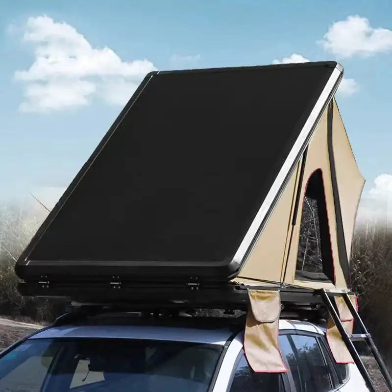 Hot Selling Cheap Traveling Waterproof Hard Shell Camp Outdoor Car Roof Top Tent with Aluminum Frame - Lootquake