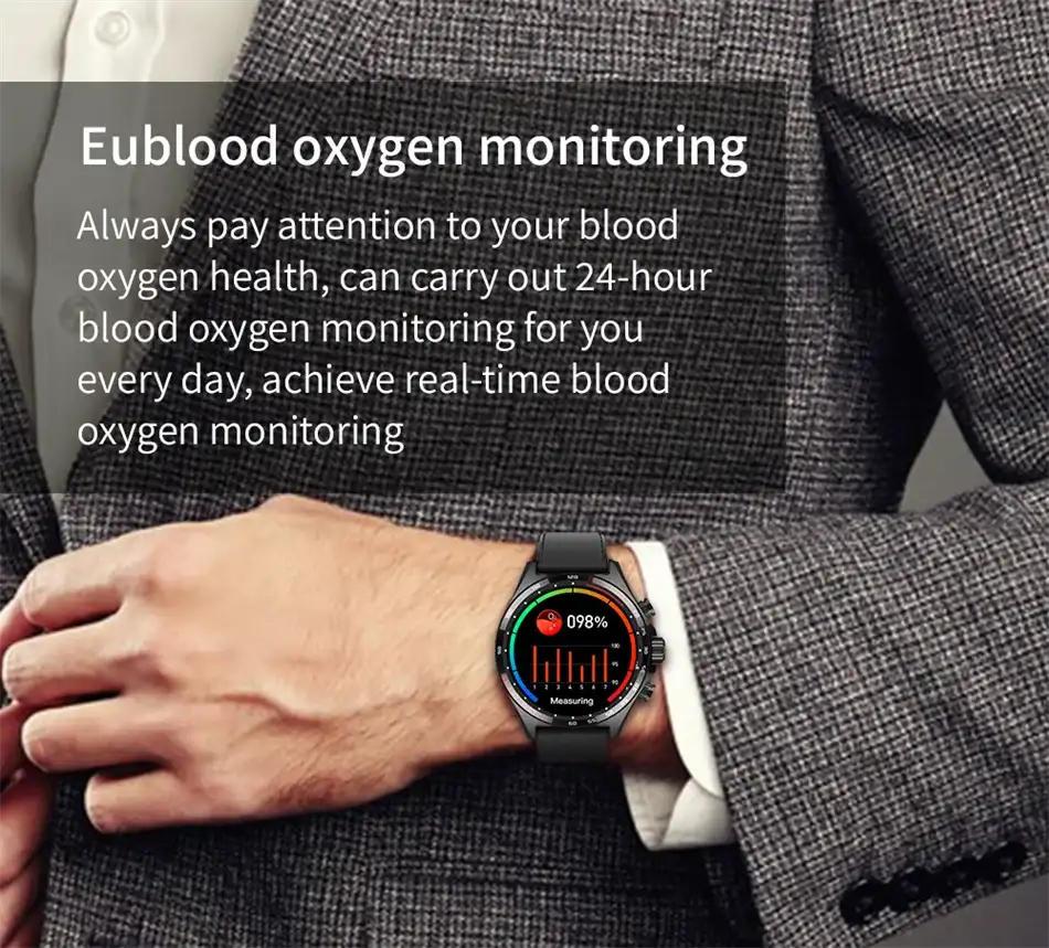 2024 New Outdoor Sports GPS Smart Watch Men Bluetooth Call HD Smartwatch Health Monitoring Compass IP68 Waterproof Watches Men - Lootquake