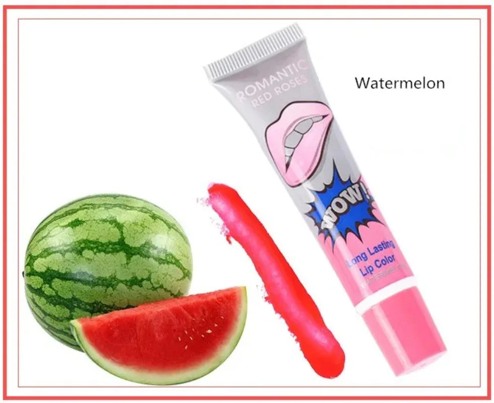 Romantic Bear 6 Colors Peel Off Lipstick Magic Matte Sexy Red Make up Long-lasting Lip Gloss Beauty Wow Impermeavel Lip Stick