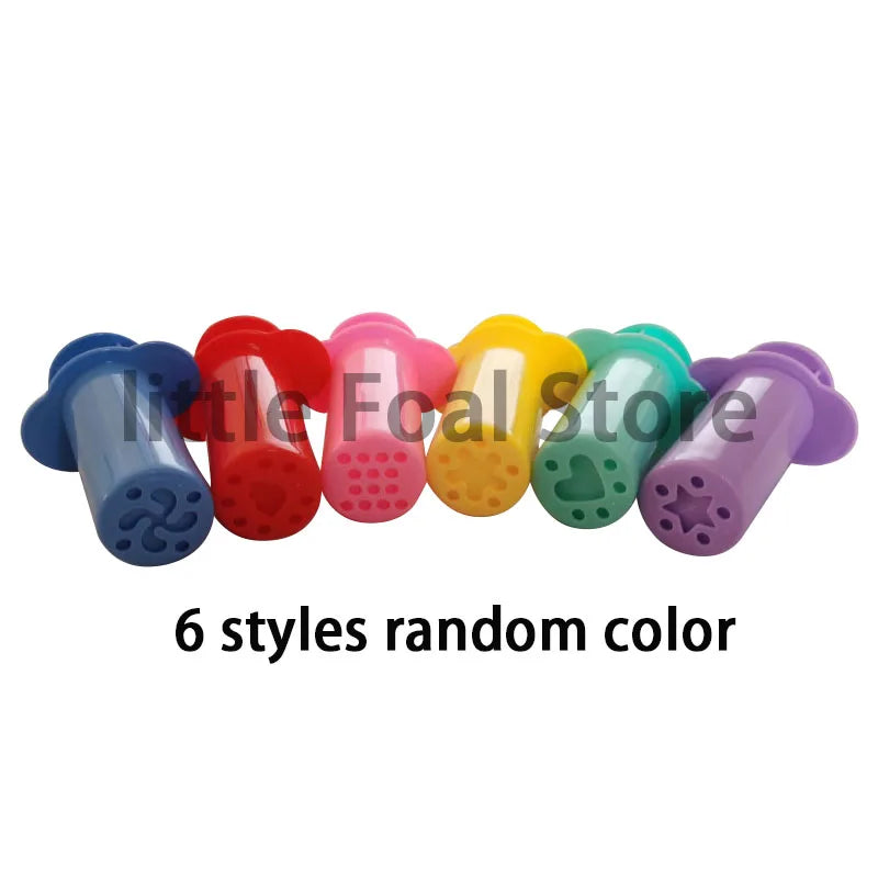 Dough Extruders Plasticine Molds Children DIY Handcraft Toys Accessories Multiple Shapes Model Play Dough Tools Kit Kids Gifts - Lootquake