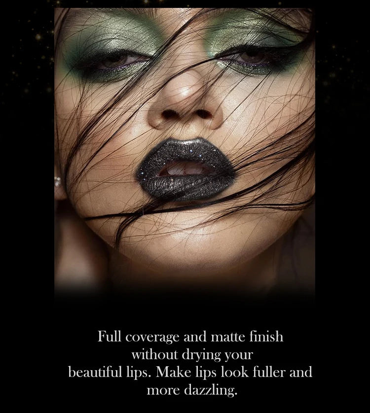 Rouge à lèvres mat longue tenue, imperméable, 7 couleurs, sans taches, classique, hautement pigmenté, finition velours, teinte pour les lèvres