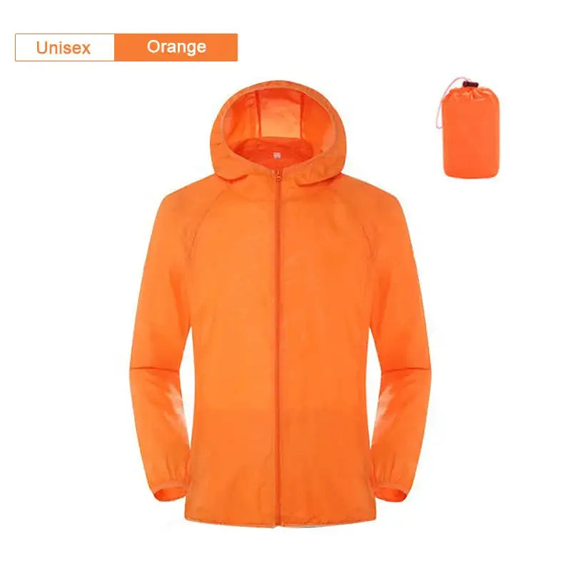Camping Waterproof Jacket Men Women Windbreaker Men Raincoat Rain Jacket Men Waterproof Hiking Climbing Clothes Sun Protection - Lootquake