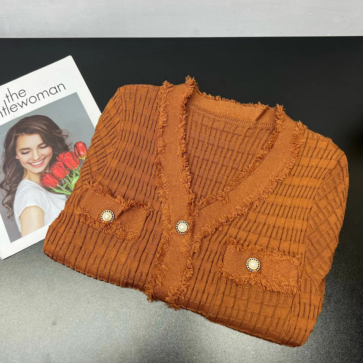 YuooMuoo 2025 New Arrival Women Knitted Long Dress Elegant V-neck Single-breasted Split Sweater Dress Office Lady Vestidos - Lootquake