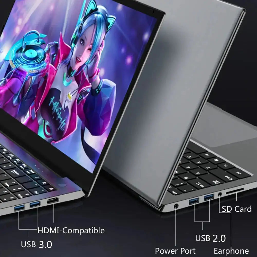 12th Gen i7 i5 15.6 Inch IPS Gaming Laptop i9 10880H i7 1260P NVIDIA MX550 2G NVMe Windows 11/10 Fingerprint Ultrabook Notebook - Lootquake