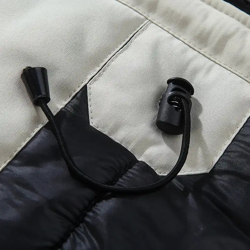 New Men Parkas Coat Windbreaker Big Pockets Wholesale Winter Parkas Men Thicken Coat Fur Hooded Jacket Overcoat Keep Warm Male - Lootquake