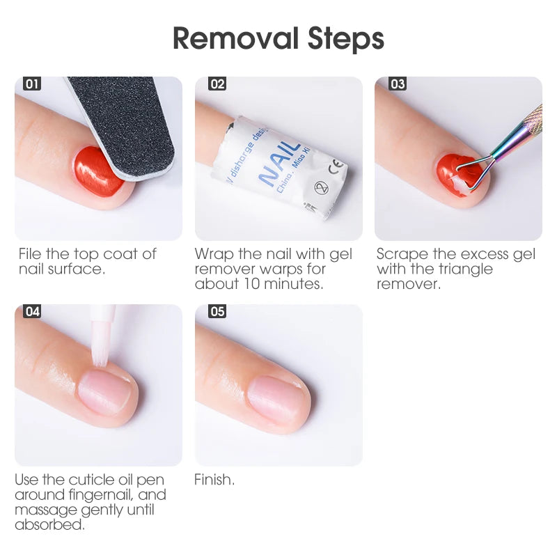 Esmalte de uñas en gel ROSALIND, lámpara para manicura artística con base mate y capa superior, esmalte semipermanente Gellak.