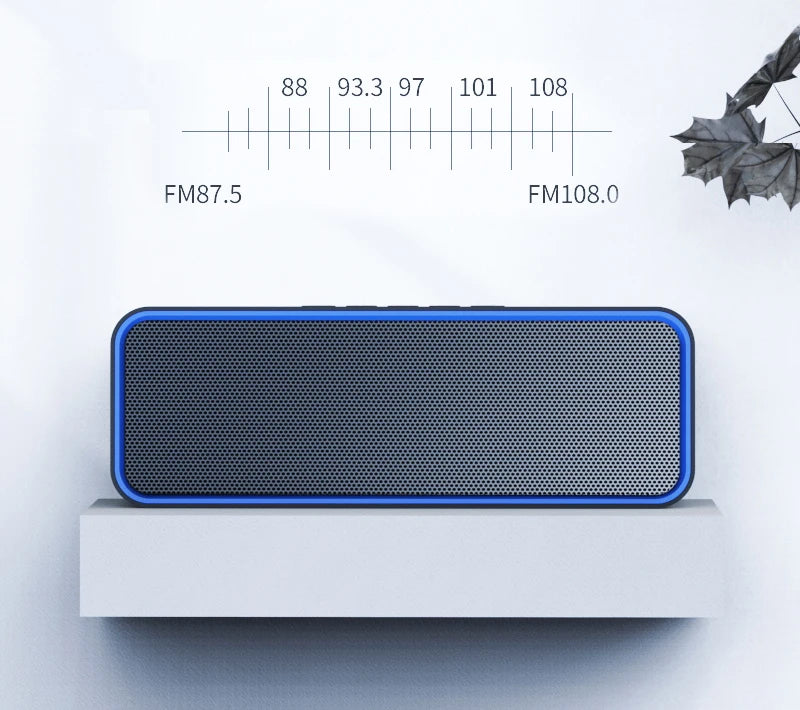 S11 Altavoz Bluetooth Pequeño Reproductor de Música Estéreo USB Tarjeta TF Hogar Deportes al Aire Libre Portátil Teléfono Móvil Coche Subwoofer Batería Grande