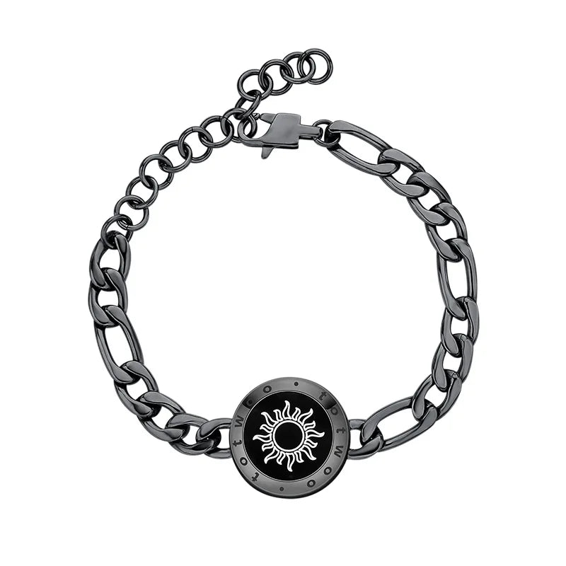 TOTWOO Touch Single Bracelet - Long Distance Touch Bracelet Light up and Vibration Relationship Love Baracelet Smart Jewelry - Lootquake