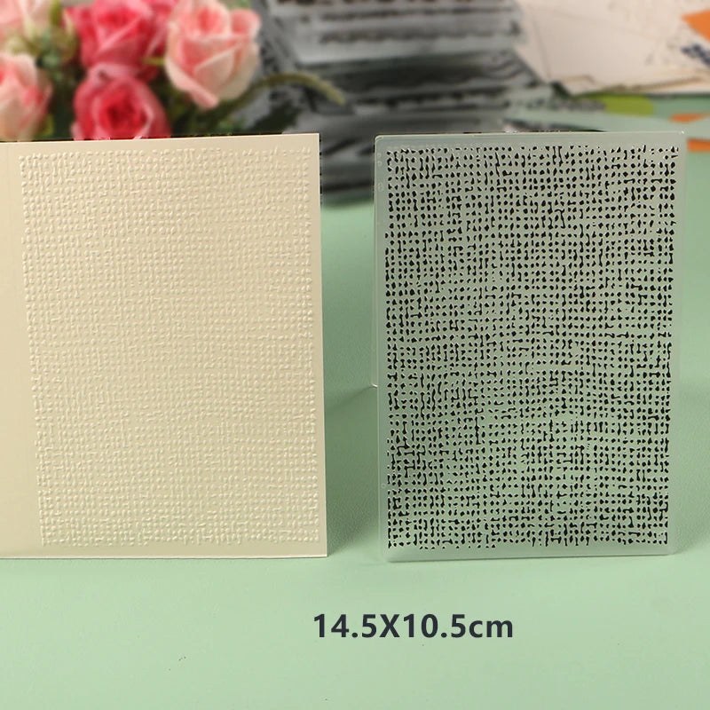 DUOFEN Crafts plastic embossing folder collection 2 paper embossing flower mold Christmas Birthday Easter day wedding - Lootquake