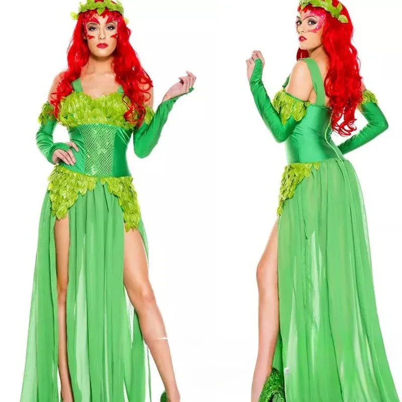Halloween Cosplay Withch Mermaid Dress Sexy Princess Gothic Costume Fantasy Wizard Evening Outfits for Woman Carnival Party