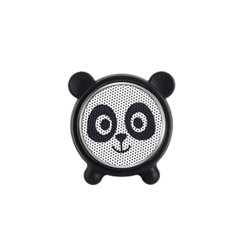 Enceinte Bluetooth sans fil pour animaux, mini haut-parleurs Hi-Fi, son TWS, pour l'extérieur ou le bureau, maison, bébé panda
