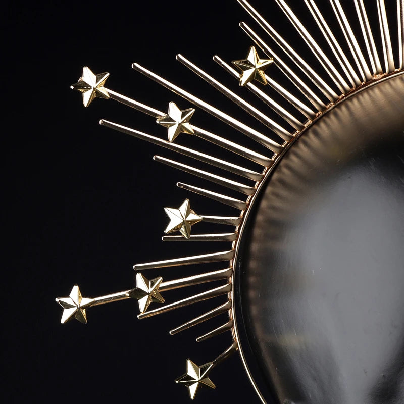 Star Shape Crown Headband Queen's Goddess Halo Halloween Costume Headwear Party Cosplay Headgear Jewelry Accessories - Lootquake