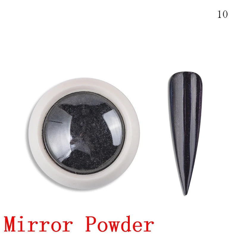 8ml Silver Mirror Metallic Nail Gels Polish UV Soak Off Paint Gel Polish Flower Drawing Gold Superbright Nails Lacquer UV Gel #*