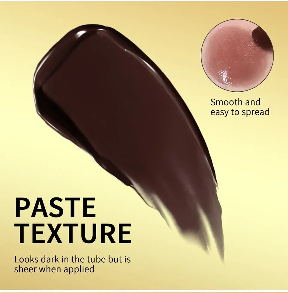 Bálsamo labial incoloro Black Honey, de larga duración, higiénico, hidratante, voluminizador, nutritivo, maquillaje, cuidado labial, cosméticos.