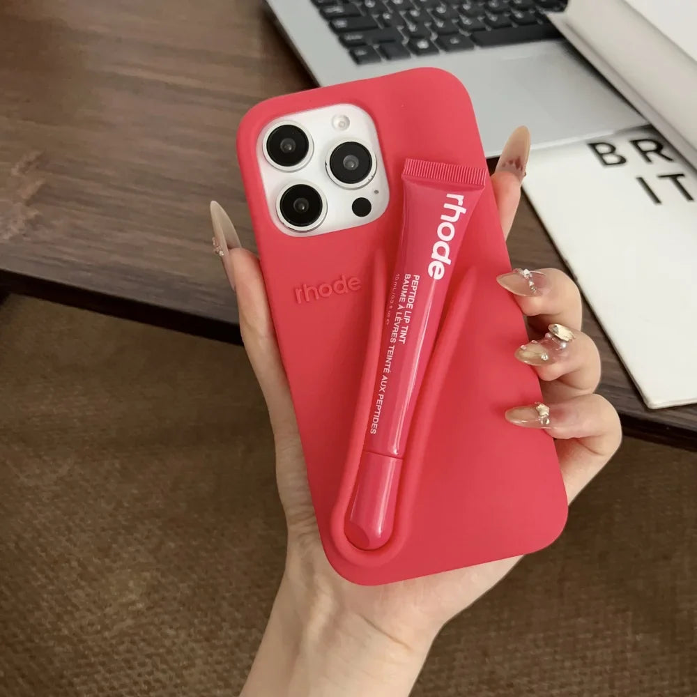 Estuche Rhode Lip Gloss para iPhone