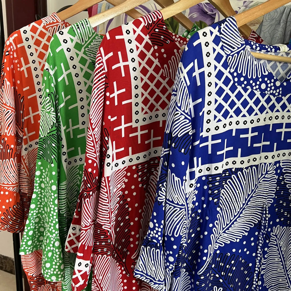 New Style African Dashiki Print Long Sleeve Loose Cotton Elegant Women Abaya Long Dress Summer Maxi Casual Dresses Vestidos - Lootquake