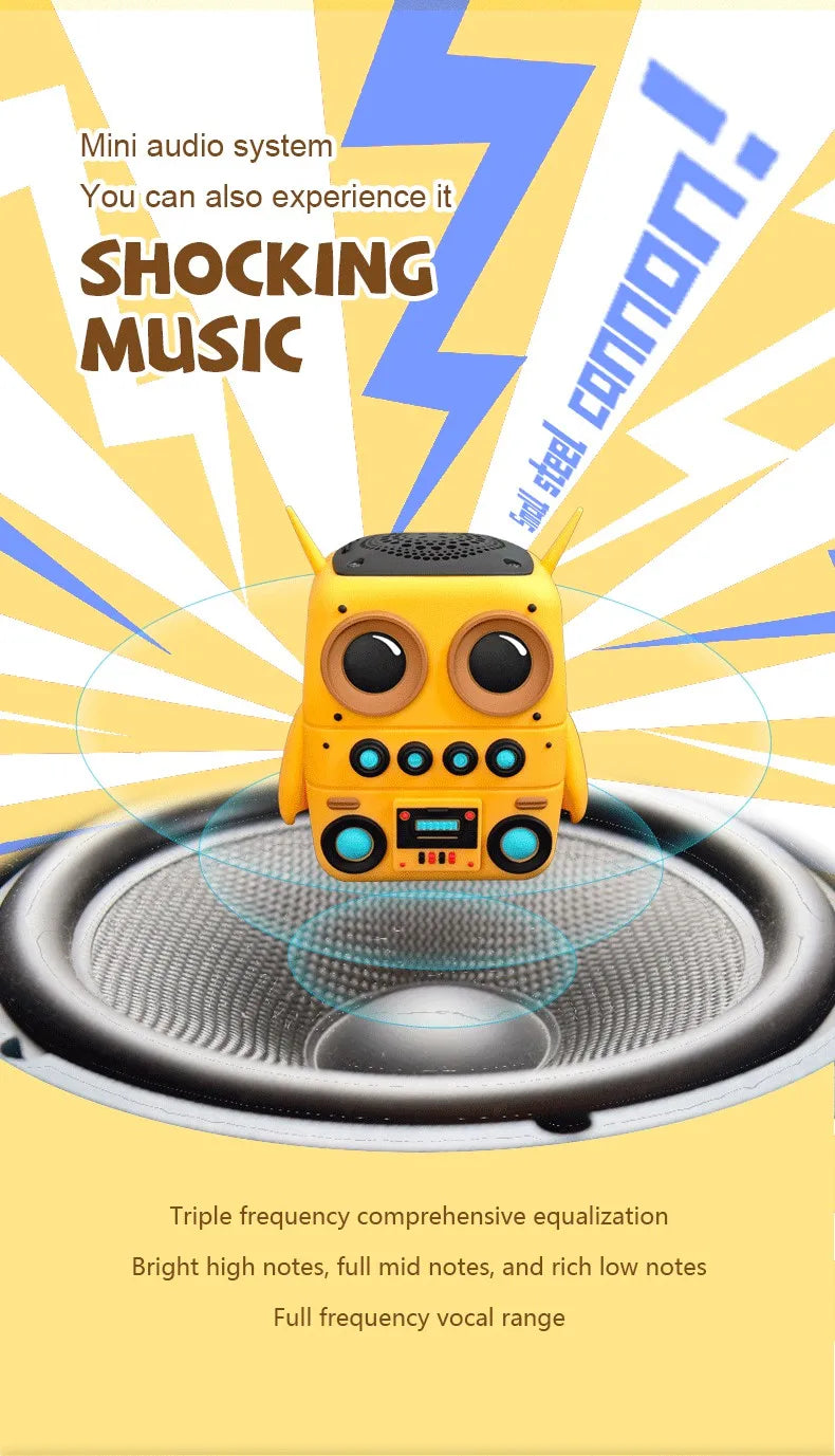 Wireless Bluetooth Speakers TK-200 Desktop Decoration Portable Outdoor Smart Music Player IP65 Waterproof Support TF Card