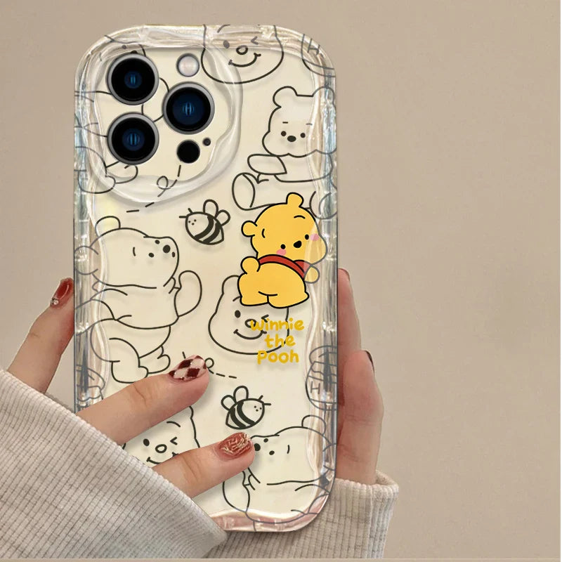 Funda de Disney Winnie the Pooh con diseño de oso de Tarta de Fresa para iPhone