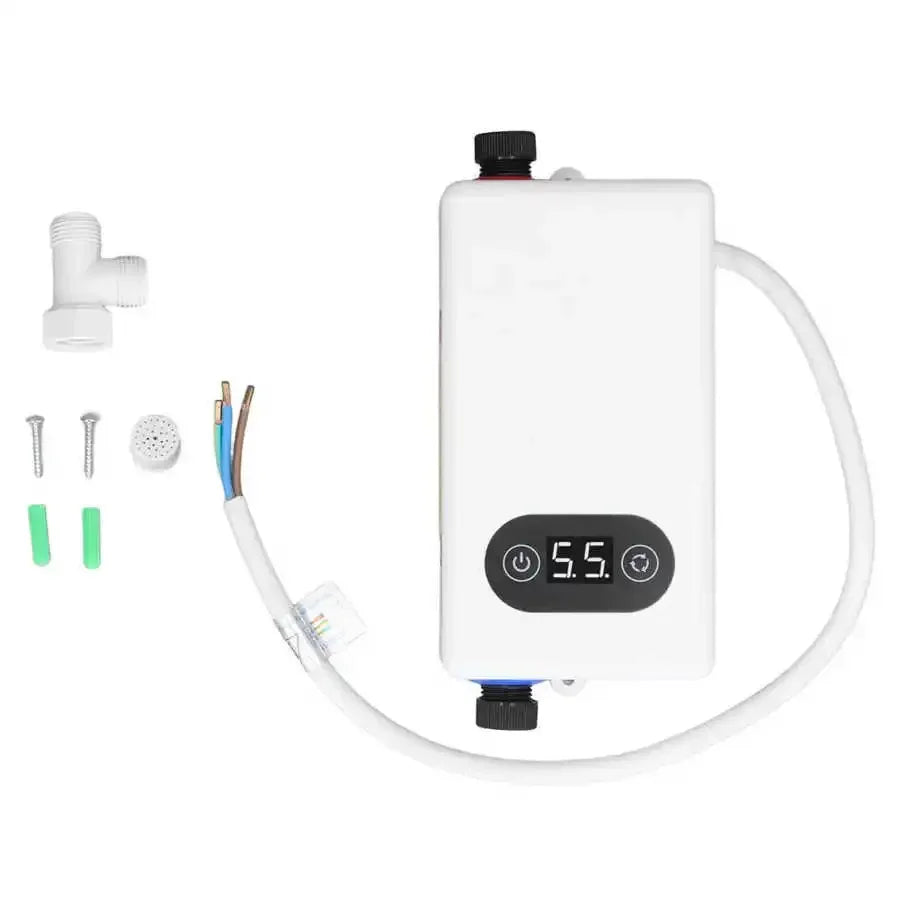 Chauffe-eau électrique instantané 220 V 4 500 W, fonction mémoire, conversion de fréquence, température constante