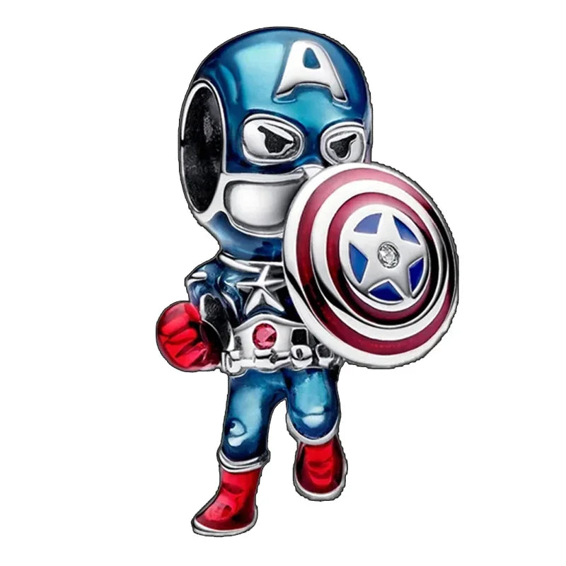 MINISO Charms Perles en argent sterling 925 pour bracelets Harry Potter originaux 3 mm, pendentifs pour femmes, bijoux à faire soi-même, cadeaux