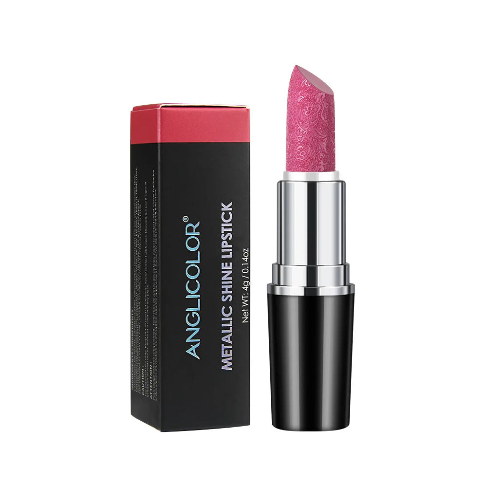 Makeup Non-sticky Non-fading Lipstick Pearlescent Long-lasting Moisturizing Fine Glitter Lip Gloss Hydrating Waterproof Lips Hot
