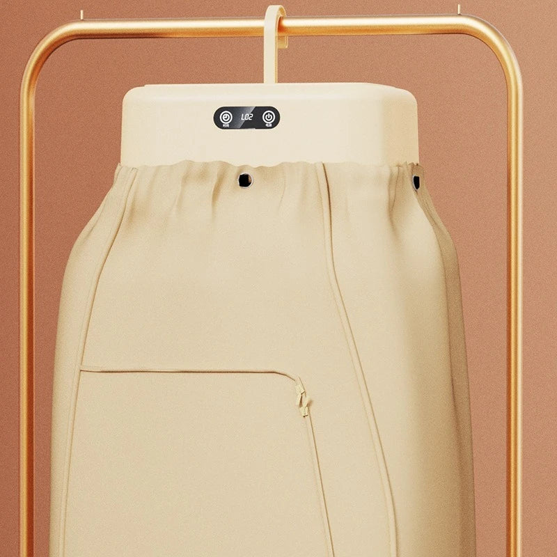 Mini sèche-linge portable pliable et électrique, intelligent, à séchage rapide et minuté, avec sac de séchage, compact et de voyage