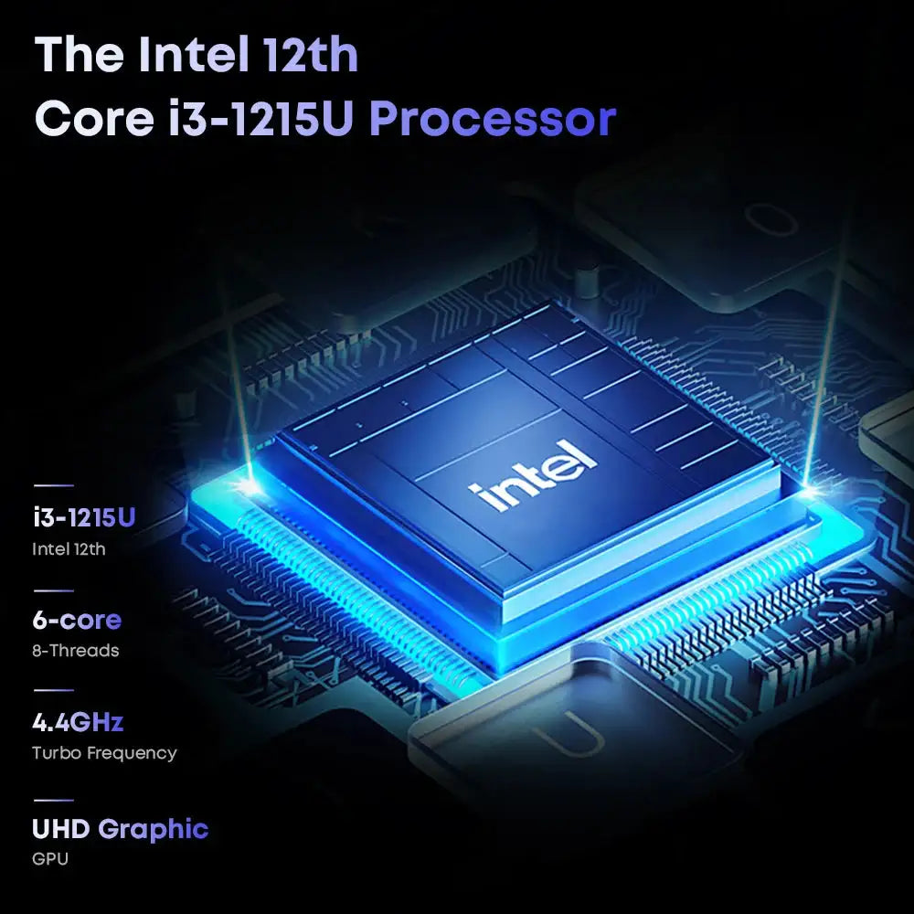 CHUWI FreeBook Laptop i3-1215U / N100 Processor 13.5" IPS Screen 2 In 1 Laptop Tablet PC 12GB RAM 512GB SSD Support Stylus - Lootquake