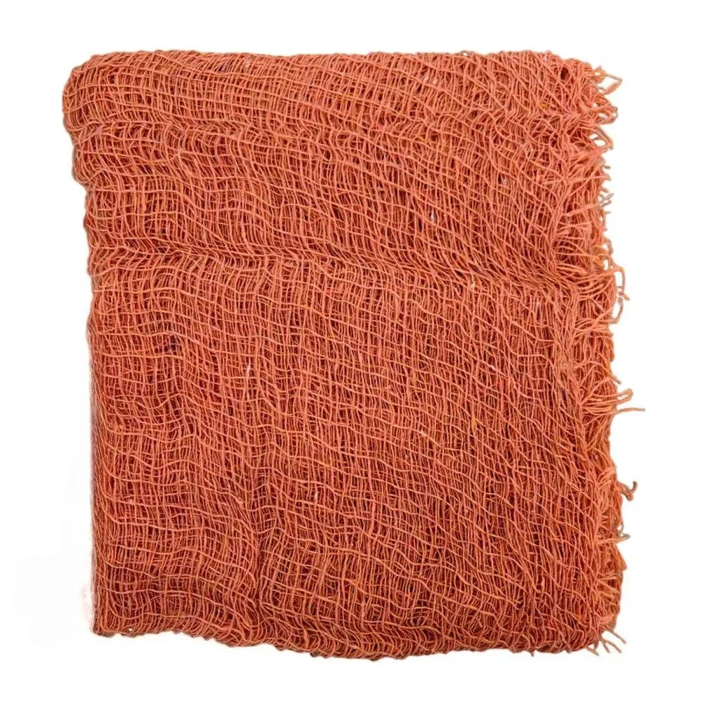 Décorations d'Halloween 76 x 183 cm, gaze noire effrayante, filet pour fenêtre, table, porte, déguisement, fête, maison hantée, décoration murale