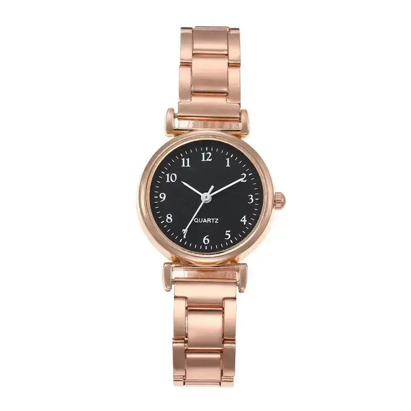 Luxury Wrist Watches for Women Fashion Analog Quartz Watch Stainless Steel Strap Ladies Watch Casual Digital Bracele Watch - Lootquake