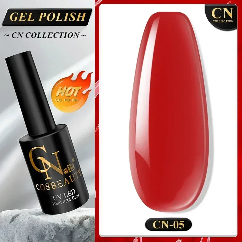 Esmalte de uñas CNails sin necesidad de limpiar, capa superior de gel transparente, capa base de gel, barniz de secado rápido, capa superior UV/LED, accesorios para decoración de uñas, esmalte de uñas mate