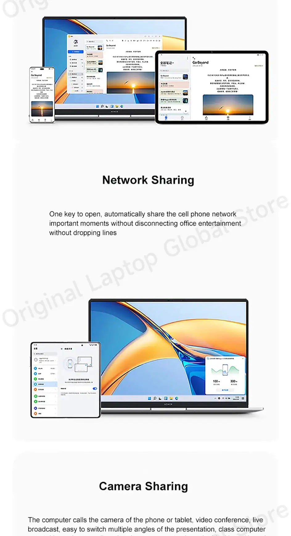 Honor Laptops X14/X16 2024 Riptide Edition R5 7640HS 16GB 512GB/1TB/2TB 60Hz IPS Screen 60Wh Ultra Large Battery Capacity Laptop - Lootquake