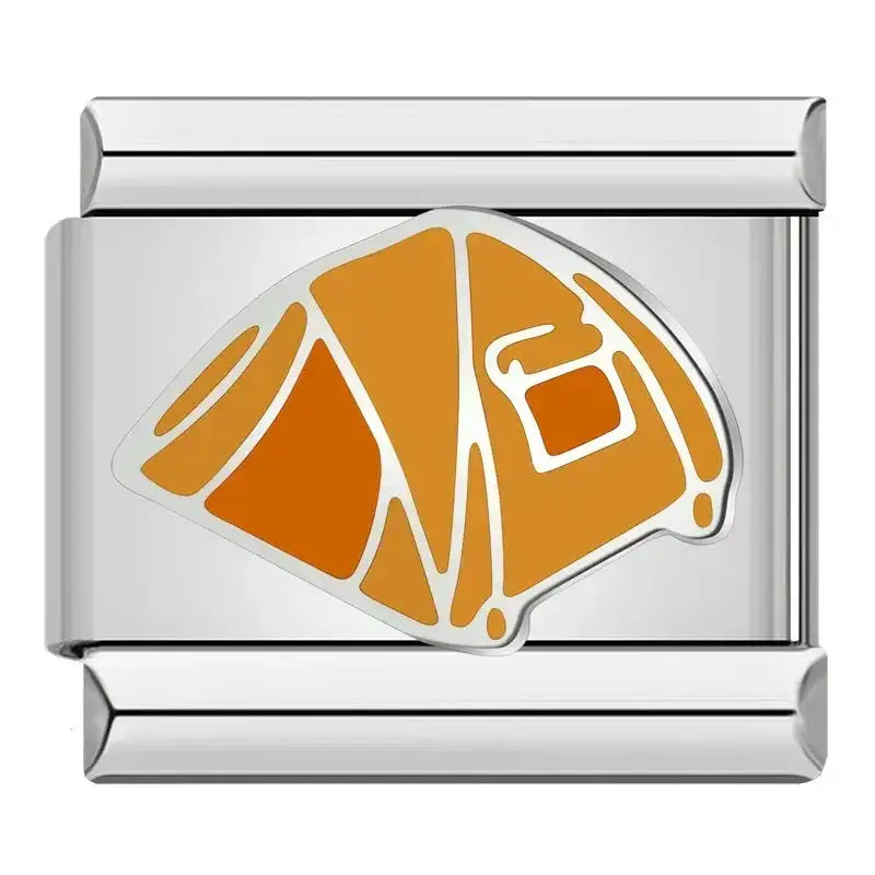 Hapiship 2023 Fashion Charm Italian Links Flower Flower Bee Tent Fit 9mm Bracelet Stainless Steel Making DIY Jewelry DJ661-C - Lootquake