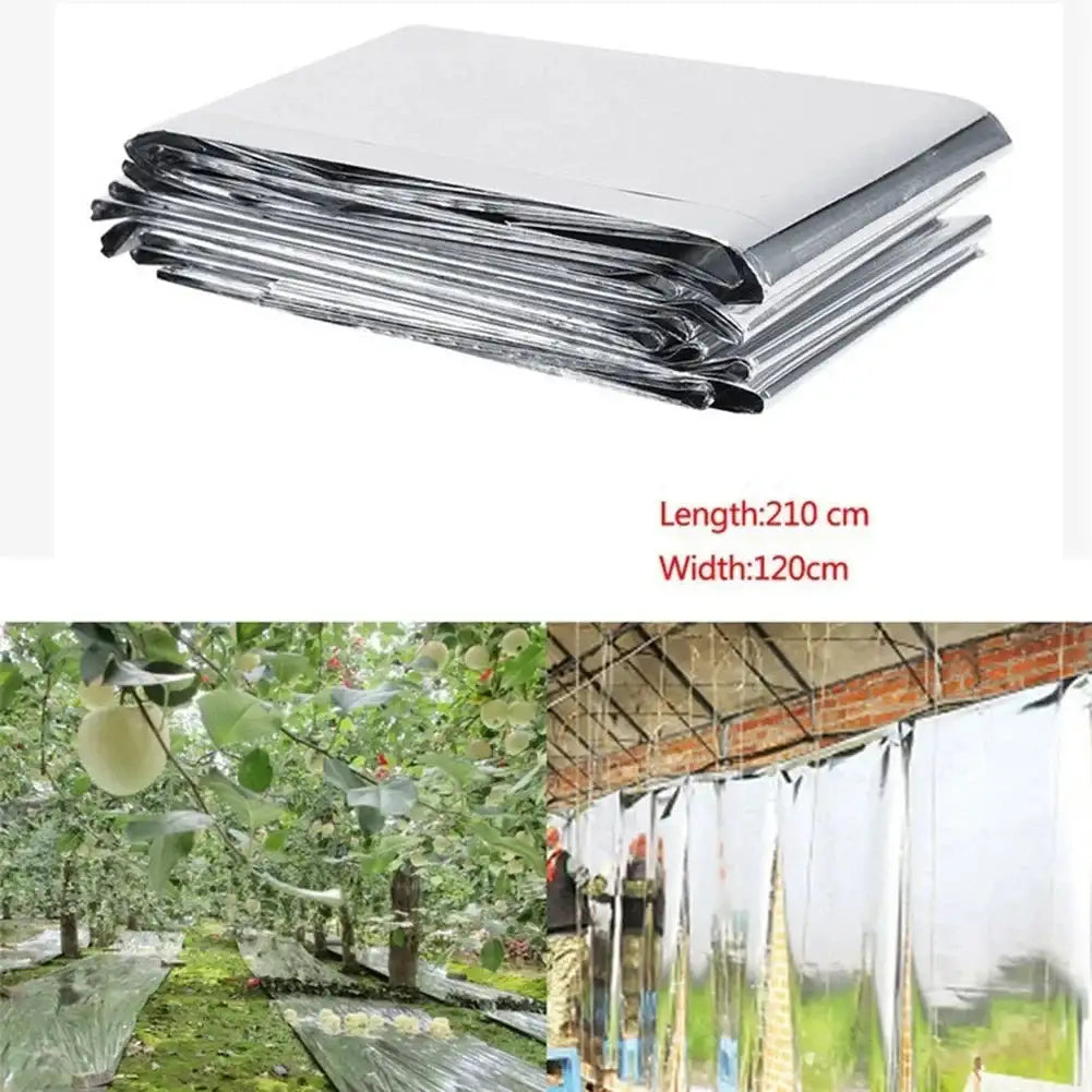 2-30pc Garden Wall Mylar Film Highly Reflective Films for Grow Tent Room Garden Greenhouse Covering Foil Sheets 210x120cm - Lootquake