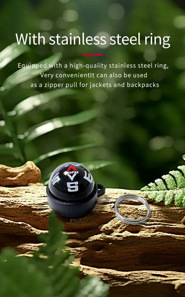 Kanpas Outdoor compass ball/ Mini innovative Compass ball for camping, backpacking, hiking/ EDC-V20 - Lootquake