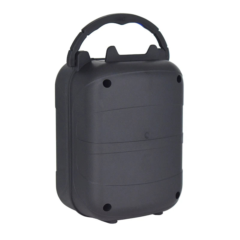 Altavoz Bluetooth inalámbrico con LED. Compatible con micrófono con cable, tarjeta TF y entrada de audio USB.