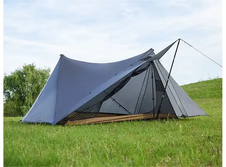 ASTA GEAR Yun Chuan double-sided silicon-coated double A pyramid 15D nylon rodless camping hiking outdoor tent - Lootquake