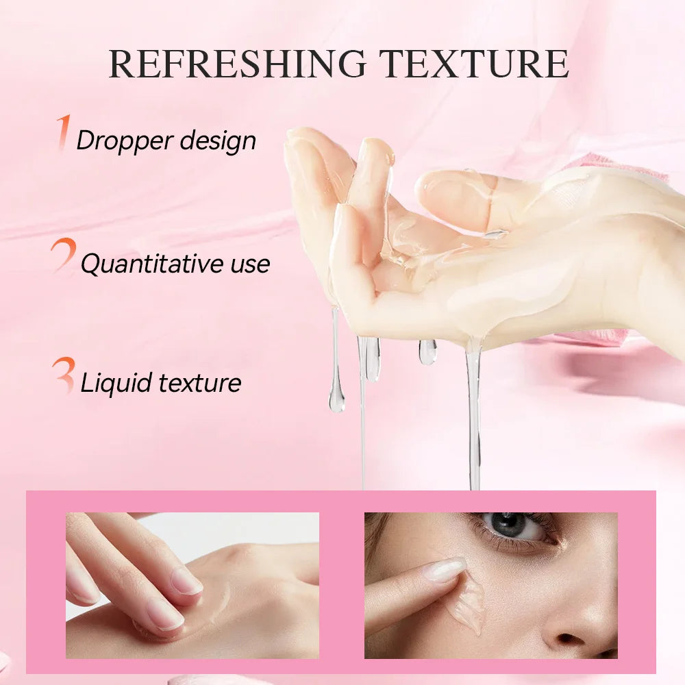 Esencia facial con vitamina A, hidratante profunda, nutritiva, reparadora, reafirmante, atenúa líneas finas, producto de belleza para el cuidado facial.