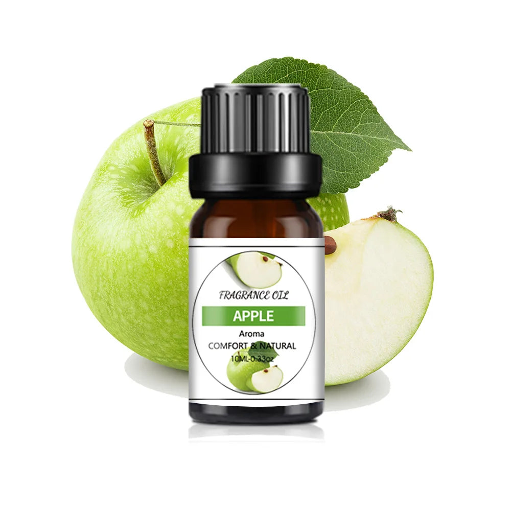 Aceite aromático de 10 ml para hacer velas de yeso, jabón, aromaterapia, 33 sabores, para difusor de spa, humidificador y sueño.