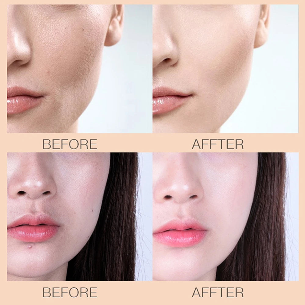 Coussin d'air CC Crème Fond de teint tête de champignon Hydratant Longue tenue Cosmétiques visage Éclaircissant naturel Base de teint Maquillage