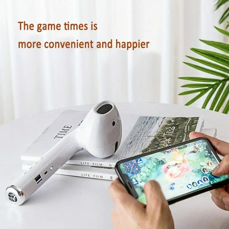 Casque Bluetooth géant surdimensionné pour AirPods Pro, modèle audio sans fil Bluetooth, cadeau de chasse, barre de son rouge Hot Net