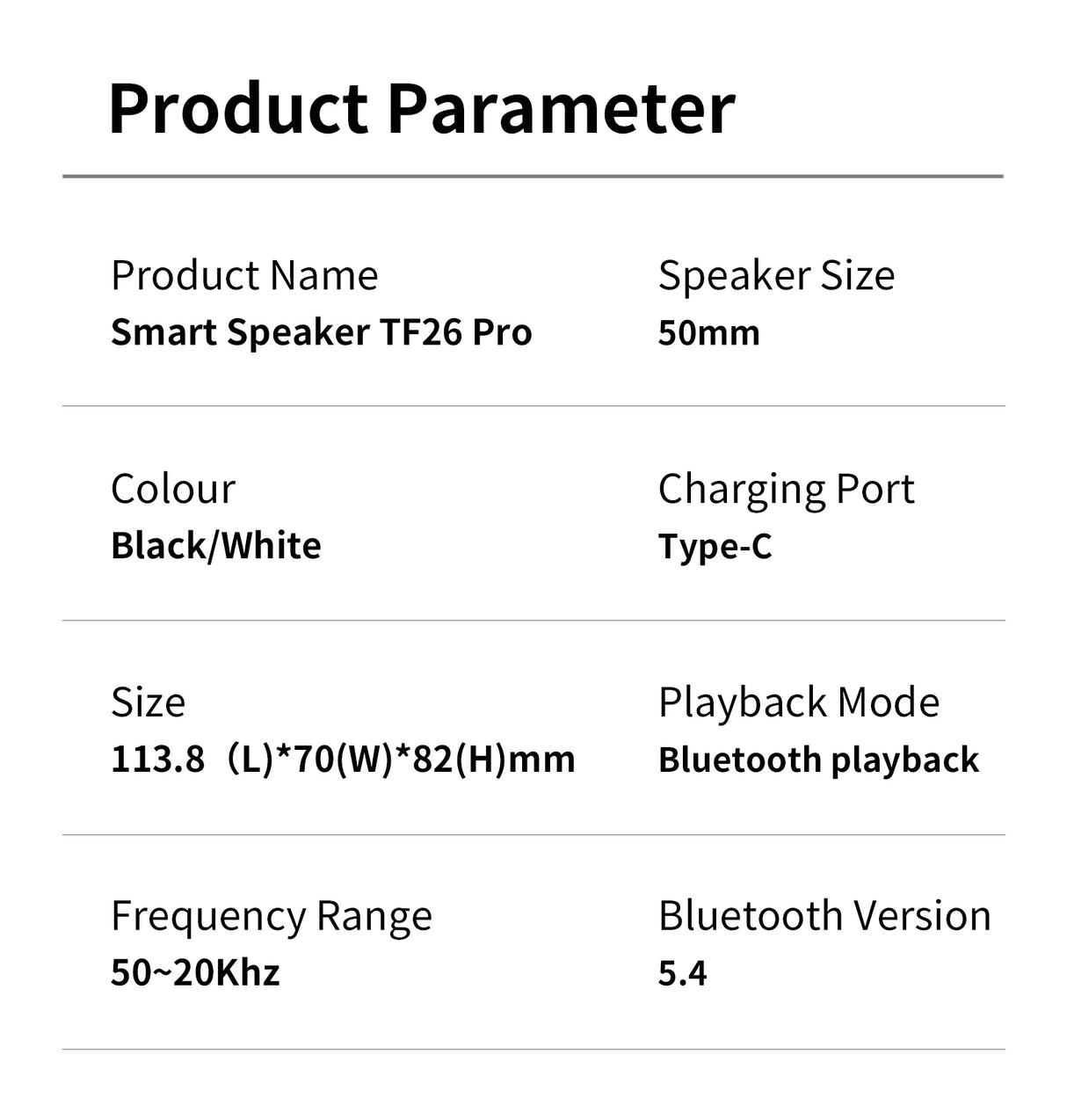 Traducteur Bluetooth intelligent, haut-parleur RGB, traduction en temps réel de 18 langues, haut-parleur Bluetooth 5.4 AI avec écran LCD, jeu, alarme