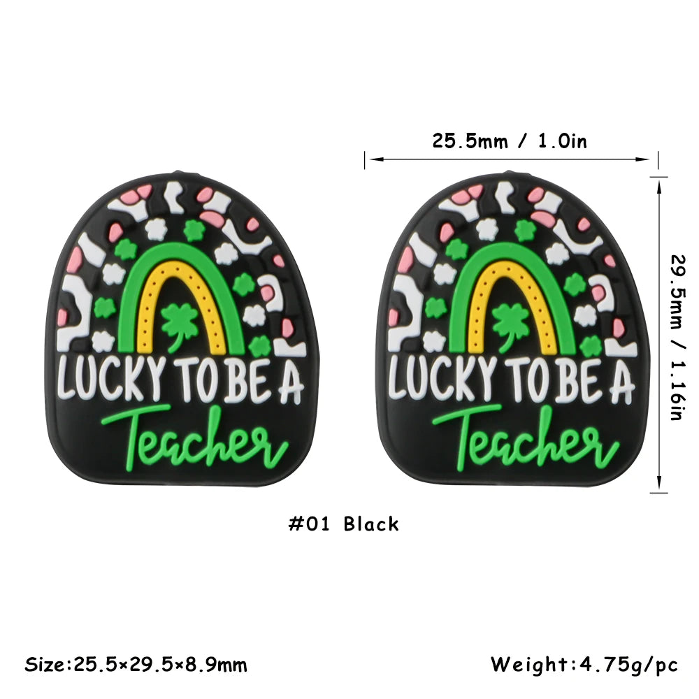 Kovict 5/10Pcs New Focal Silicone Beads Easter Series Bead For Jewelry Making DIY KeyChain Bracelet Necklace Pen Accessories - Lootquake