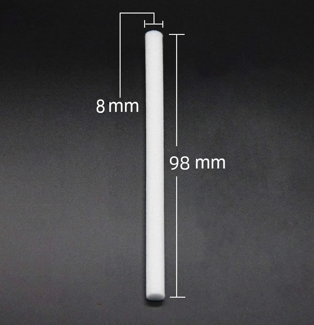 30 Pcs/Pack Humidifier Filter Cotton Refill Travel Mini Humidifier Filters Sticks Car Humidifier Replacement Parts