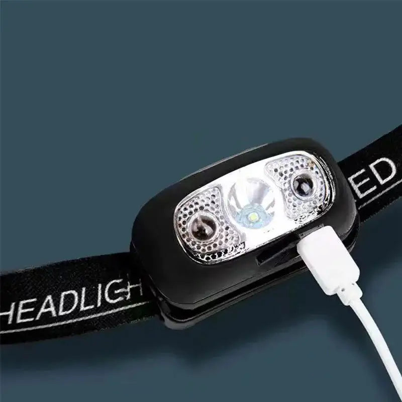 Waterproof Led Camping Headlamp Fishing XPG Sensor Headlamp Built in Battery USB Rechargeable Outdoor Portable Night Light - Lootquake