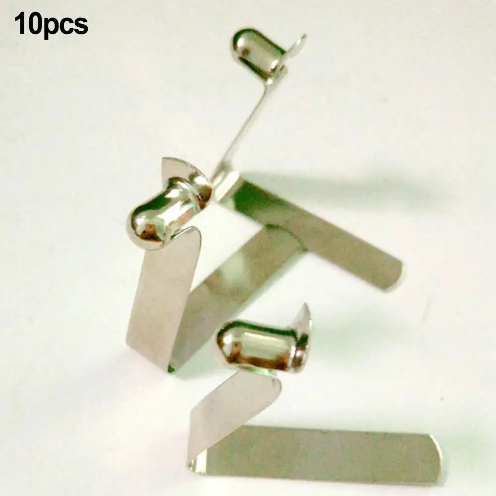 10pcs Spring Clips Locking Tube Pin Push Clip For Tent Pole Kayak Paddle 6mm For Secure Tent Pole Paddle Board Camping Accessory - Lootquake