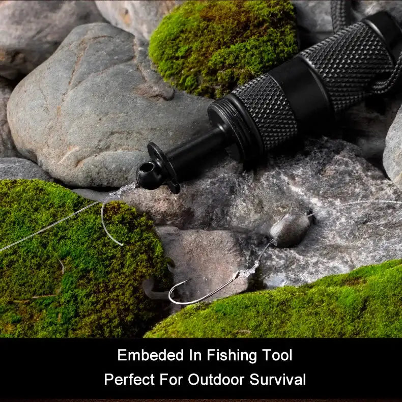 10-IN-1 Multi Function Portable Self Defense Pen Outdoor Survival Tool Fishing Whistle/Compass/Wrench/Screwdriver/Window Breaker - Lootquake