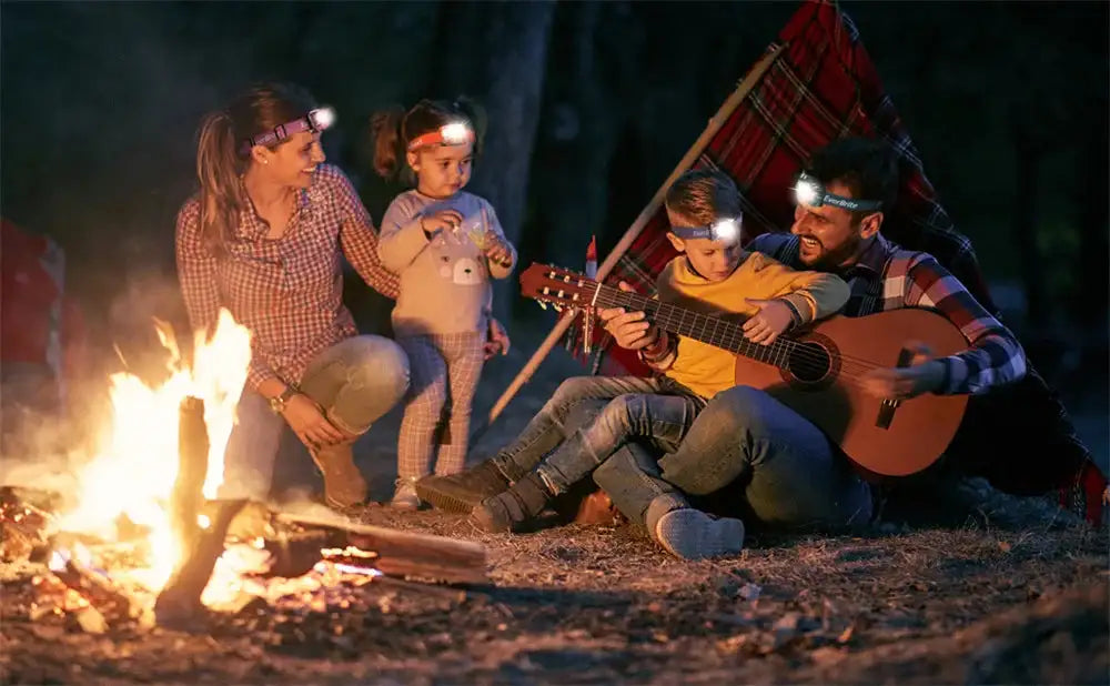 EverBrite LED Candy Colors Headlamp 5 Lighting Modes Headlamp Perfect for Running Camping Hiking With AAA battery - Lootquake