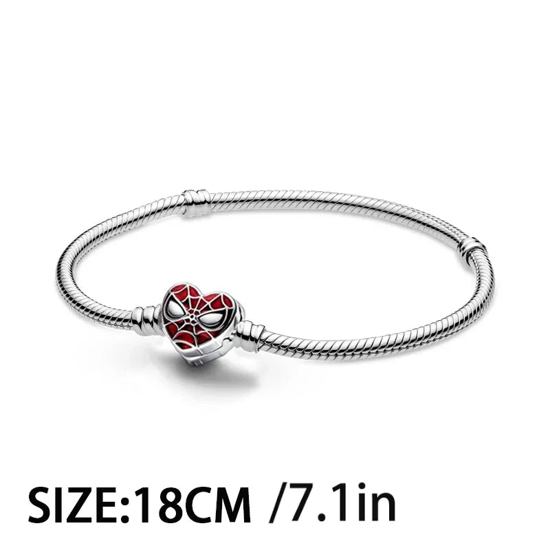 MINISO Charms Perles en argent sterling 925 pour bracelets Harry Potter originaux 3 mm, pendentifs pour femmes, bijoux à faire soi-même, cadeaux