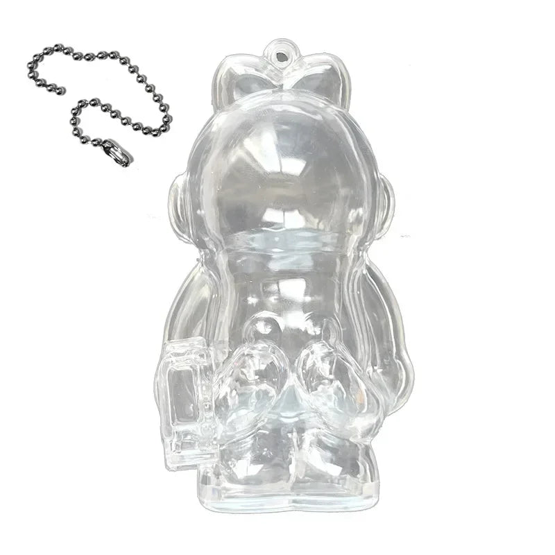 1pc Display Bag Case for molly100% 3rd generation transparent protective shell dust proof Dolls Storage Box no doll - Lootquake