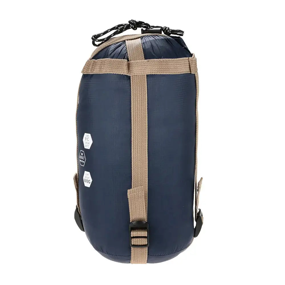 Saco de dormir portátil para exteriores Lixada de 190 x 75 cm, para acampar, viajar, senderismo, multifunción, ultraligero, 680 g, para mochileros.